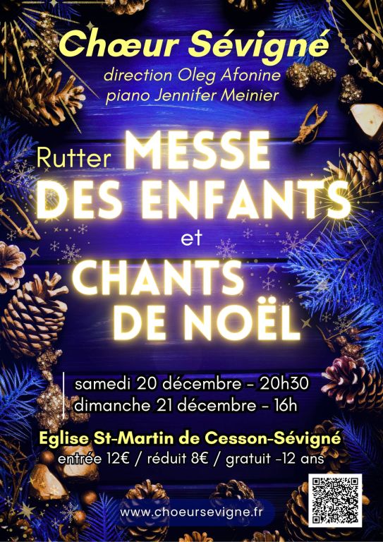 Concert de Noël de Choeur Sévigné