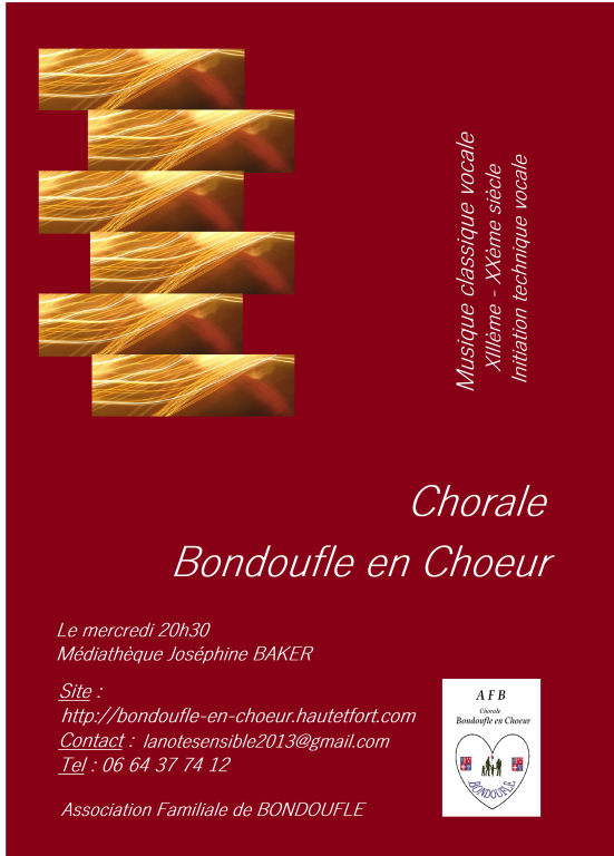 Concert partagé Eglise de BONDOUFLE