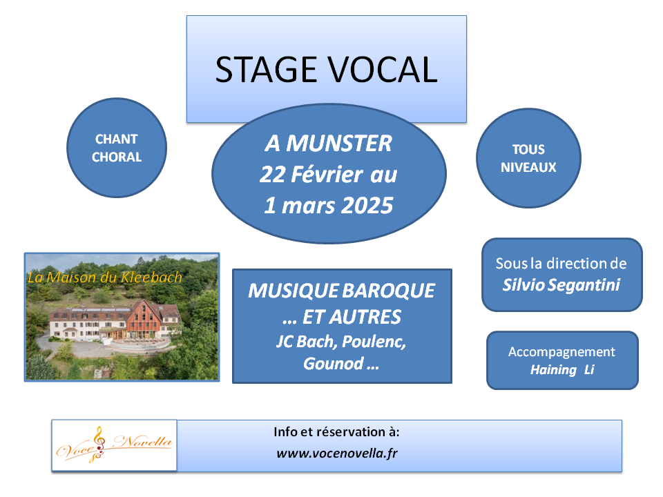 Polyphonies en Alsace - à effectif maitrisé