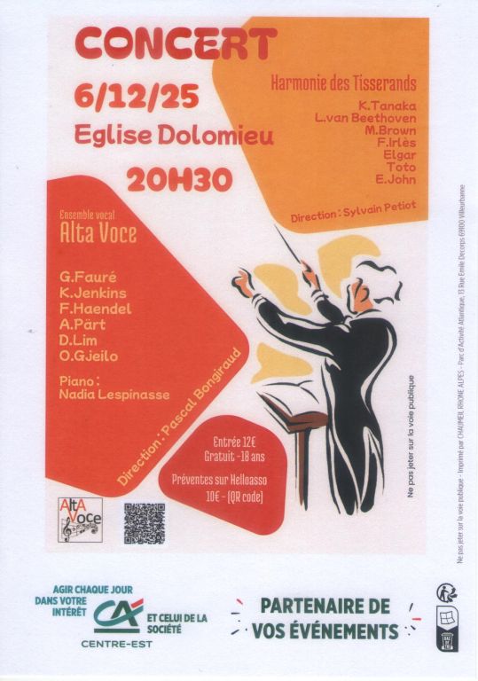 Concert du 6 Decembre