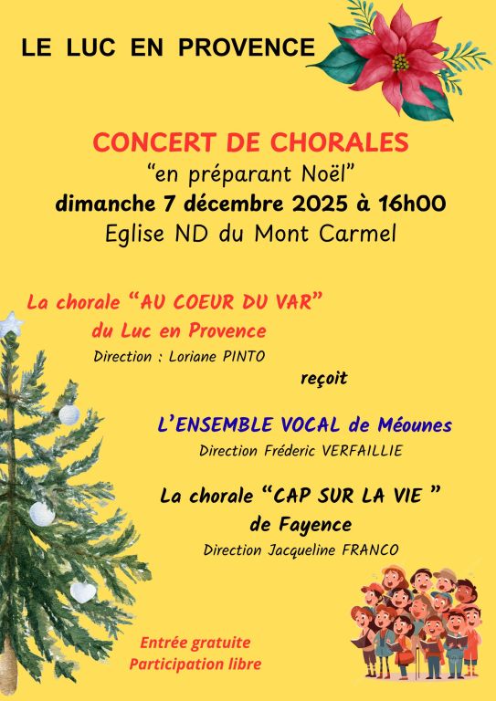 Concert de chorales