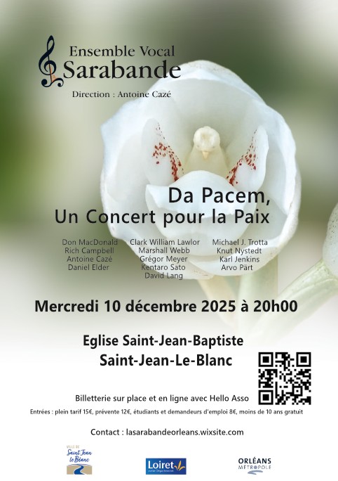 DA PACEM, un concert pour la Paix