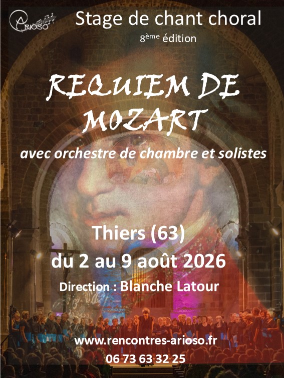 Stage de chant choral "Requiem de Mozart"
