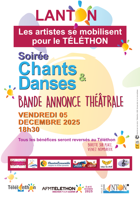 Participation à la soirée du Telethon