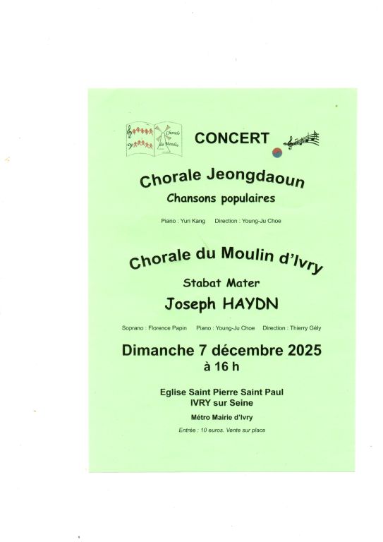Stabat Mater Joseph Haydn et Chants populaires ...