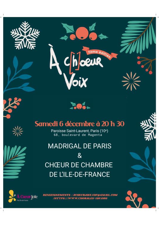 Festival À C(h)œur Voix
