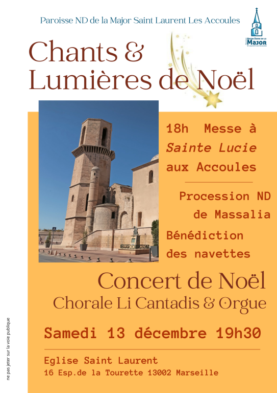 Concert Chants et Lumières de Noël