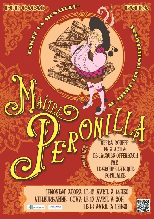 Maitre P&eacute;ronilla, op&eacute;ra-bouffe en 3 actes de J ...