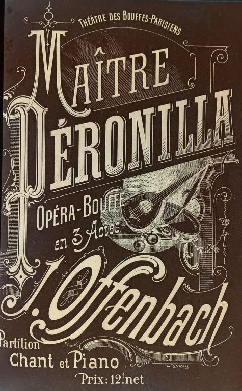 Maitre Péronilla, opéra-bouffe en 3 actes de J ...