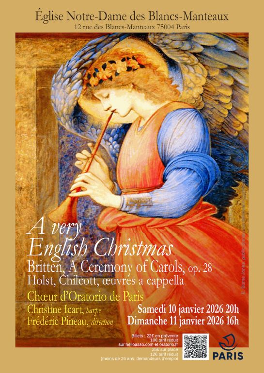 "A Very English Christmas" à Notre-Dame des Bl ...