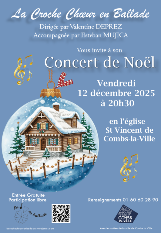 CONCERT DE NOEL de LA CROCHE CHOEUR EN BALLADE ...