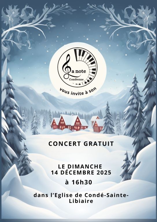 La Note Condéénne vous présente son concert de ...