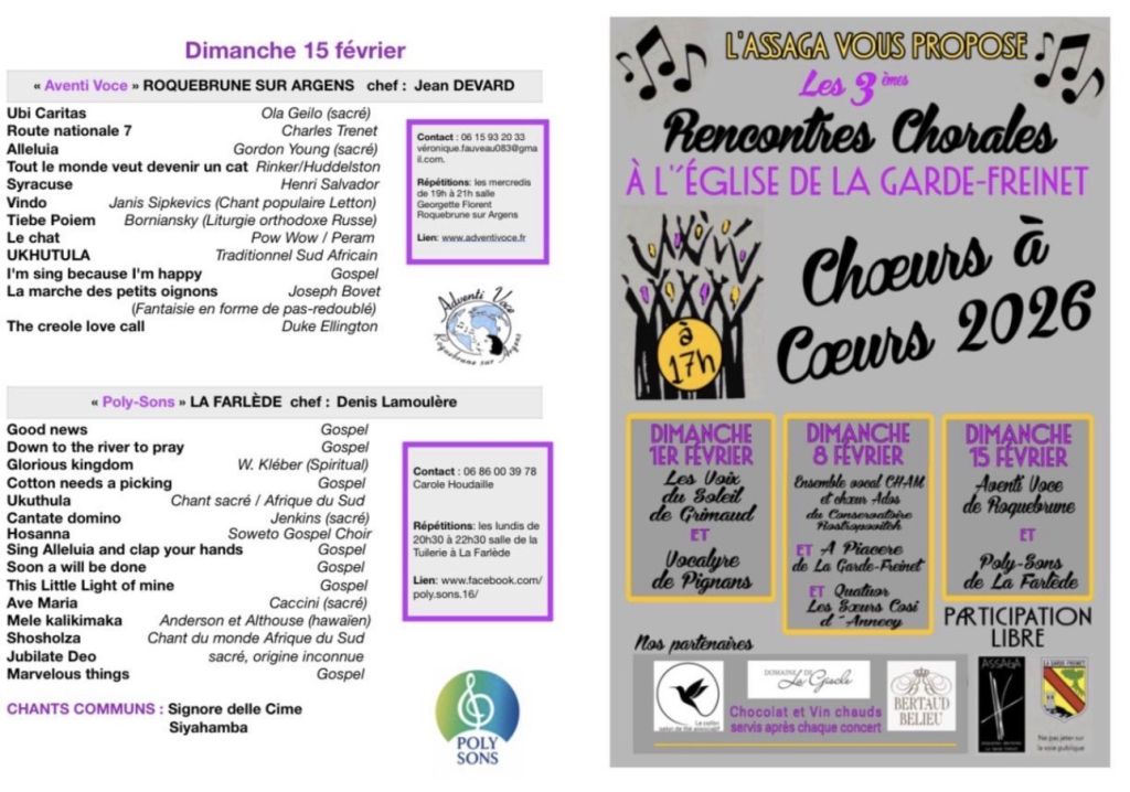 Ch&oelig;urs &agrave; C&oelig;urs