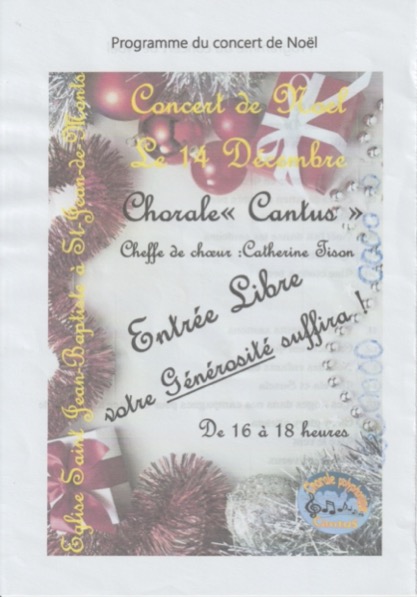 CONCERT DE NOËL