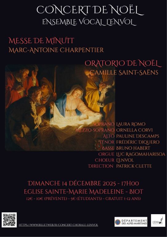 Concerts de Noël de L'Envol