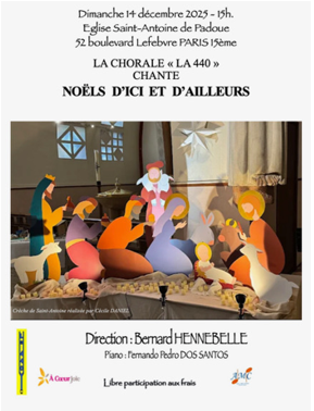 Concert de la chorale LA 440