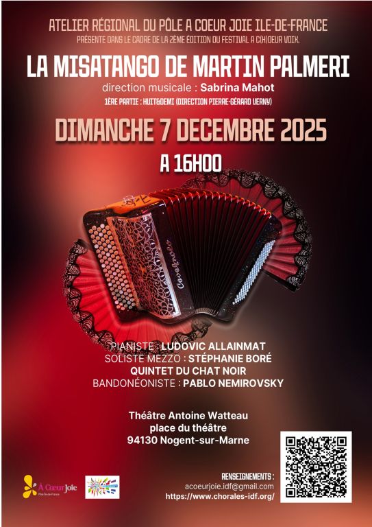 CONCERT HUIT et DEMI et la MISA TANGO de PALMERI