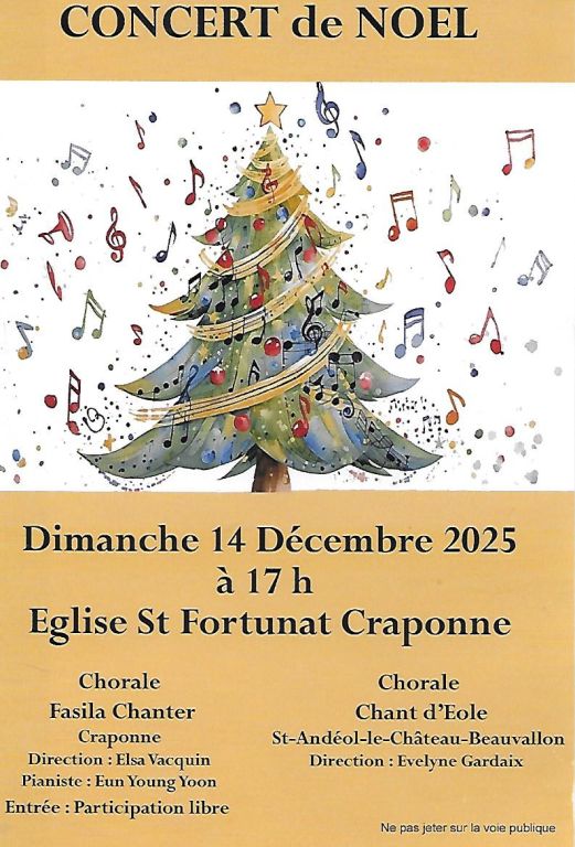 CONCERT DE NOEL 2025