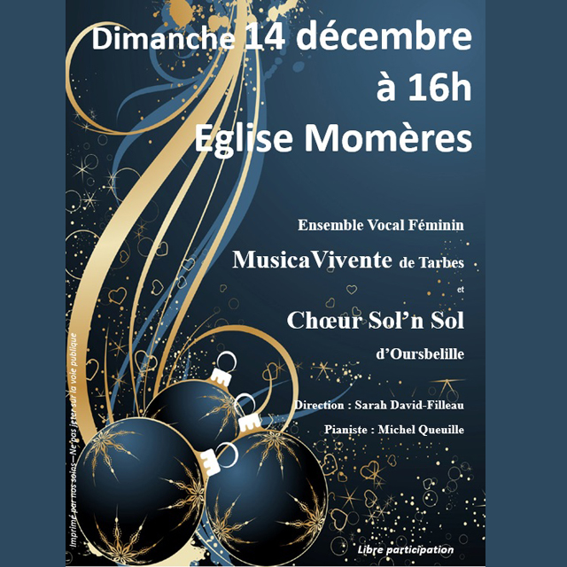 CONCERT DE NOËL à MOMERES