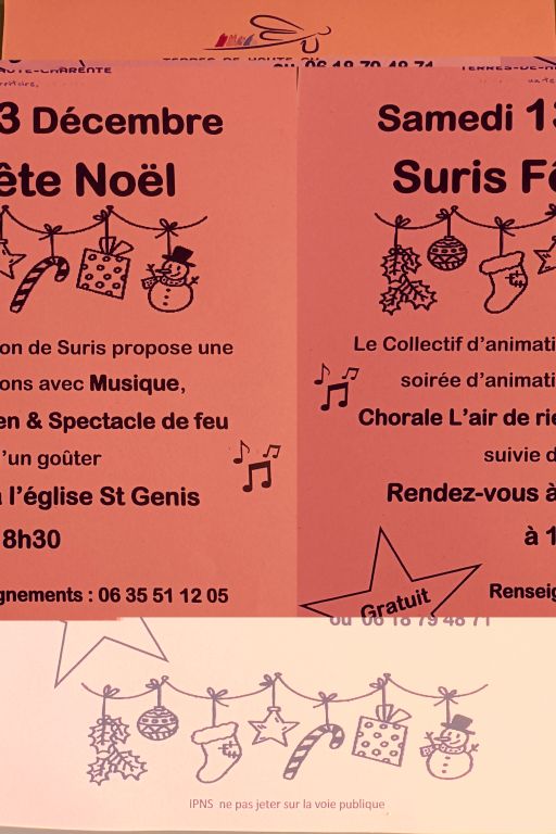 Suris F&ecirc;te Noel