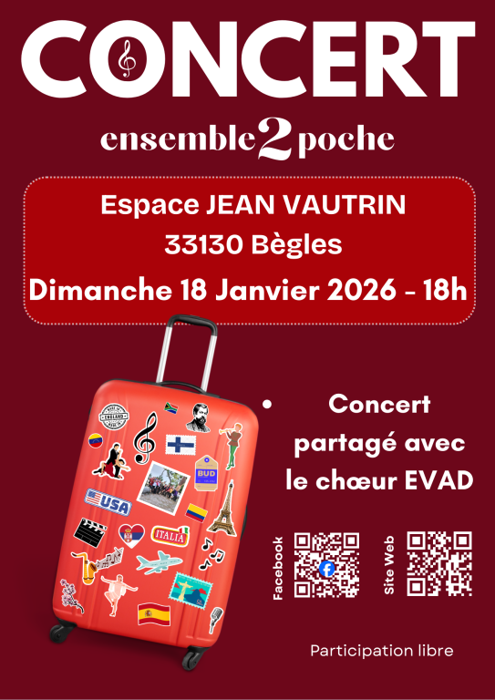 Concert de l'Ensemble2poche, choeur mixte, cré ...