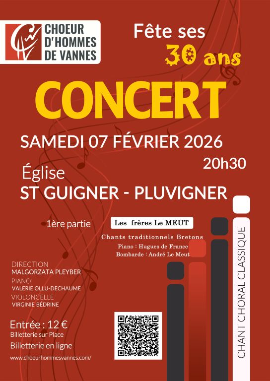 Concert du Choeur d'Hommes de Vannes et des Fr ...