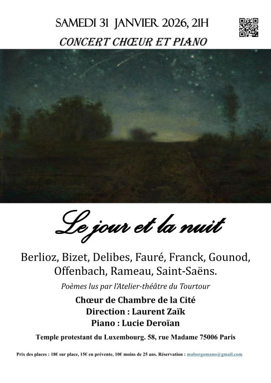 "Le jour et la Nuit" Berlioz, Bizet, Delibes,  ...