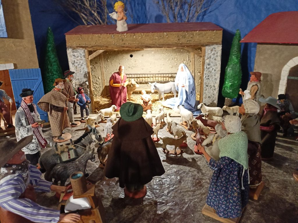 Sur le chemin des crèches : le Choeur du Pays d'Albret à Ste Maure de Peyriac