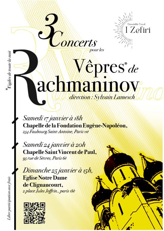 V&ecirc;pres de Rachmaninov