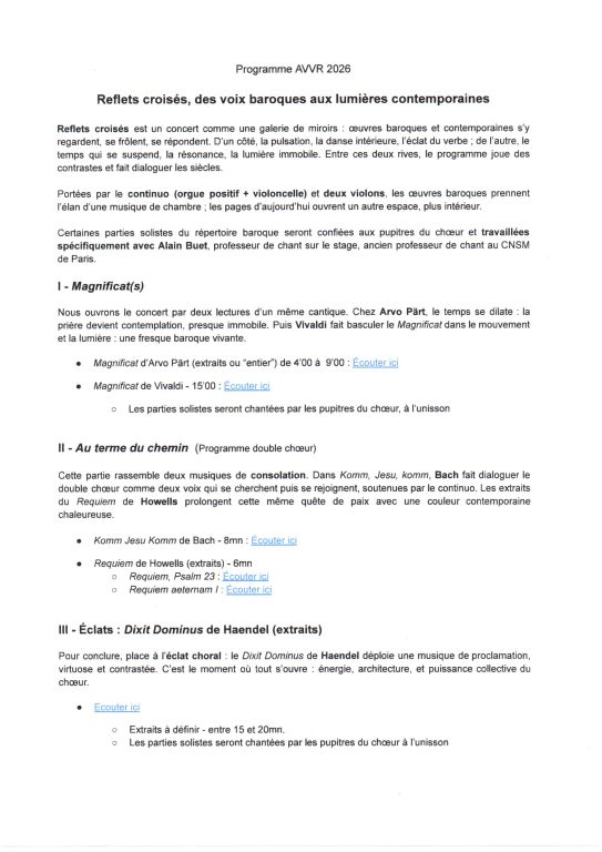 Stage mixte de perfectionnement au chant chora ...