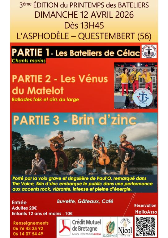 3&egrave;me &Eacute;DITION du PRINTEMPS des BATELIERS