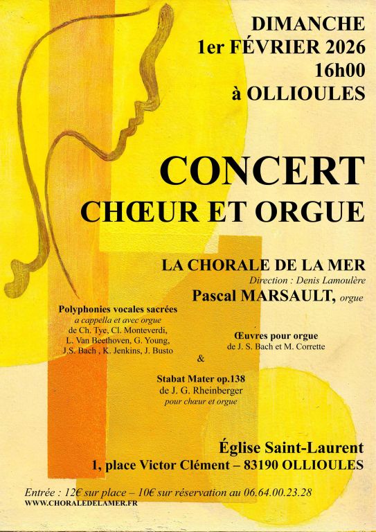 La chorale de la Mer et Pascal Marsault organi ...