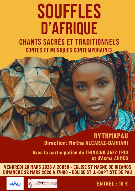 RYTHMAPAU chante l'AFRIQUE vivante le dimanche ...