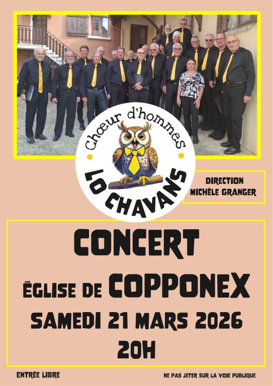 Concert &agrave; 20h00