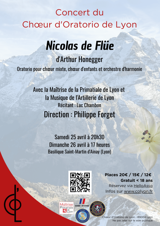 Nicolas de Fl&uuml;e d'Arthur Honegger