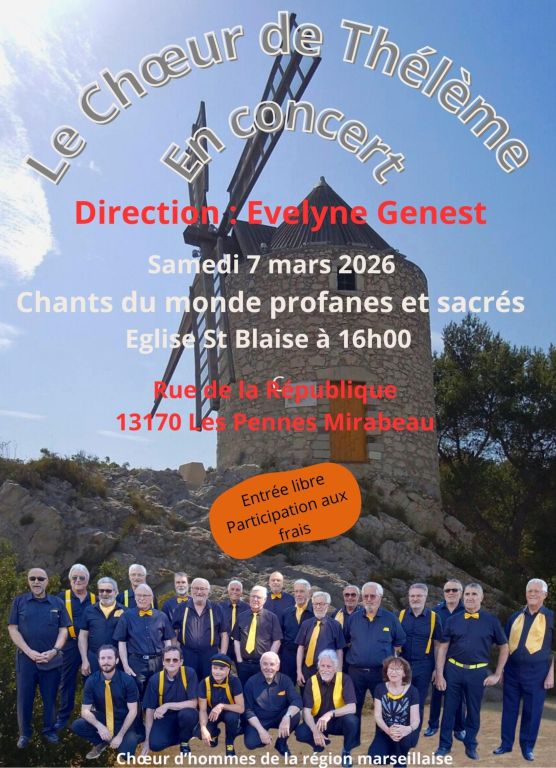 Ch&oelig;ur de Th&eacute;l&egrave;me en concert