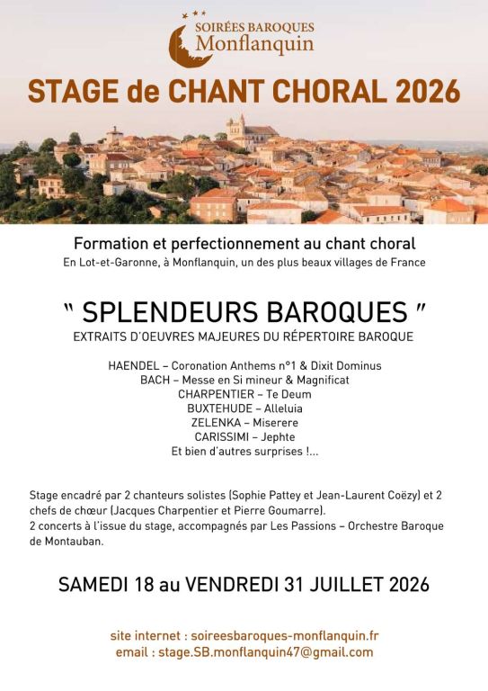 Les Soir&eacute;es Baroques de Monflanquin