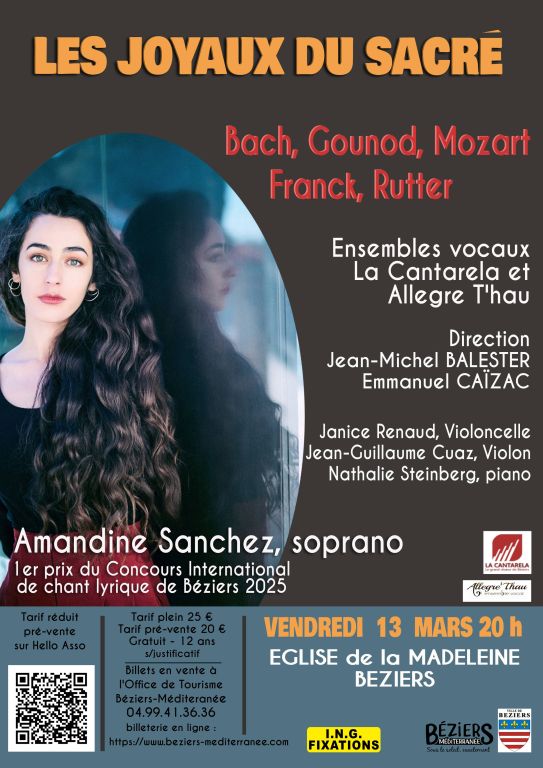 LES JOYAUX DE LA MUSIQUE SACREE - 13 MARS Egli ...