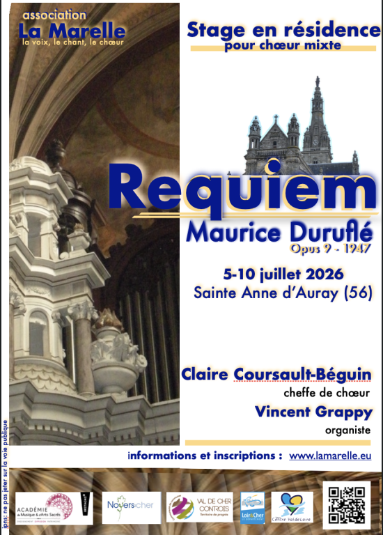 Stage en r&eacute;sidence &agrave; Ste-Anne-d'Auray : Requie ...