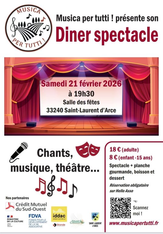 D&icirc;ner spectacle