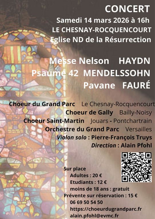 Concert HAYDN MENDELSSOHN FAUR&Eacute;