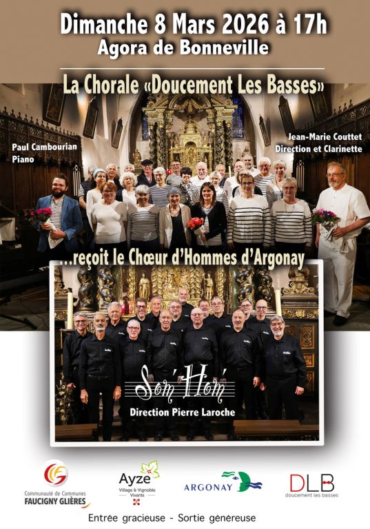 Concert le dimanche 8 mars 2026 &agrave; 17h00 &agrave; l'Ag ...
