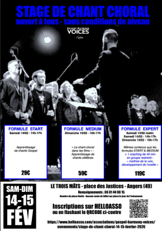 Stage de chant Choral