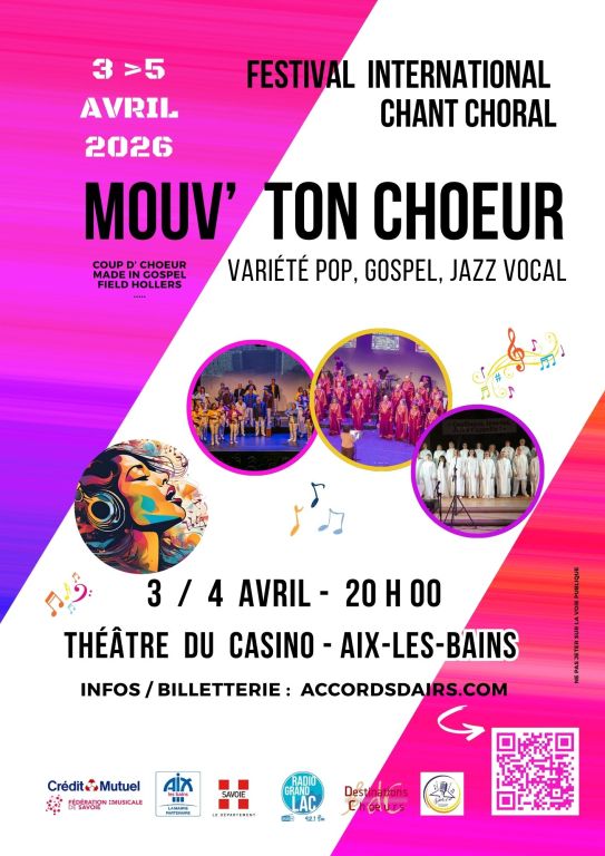 Festival MOUV ' TON CHOEUR - 4 avril - 20 h