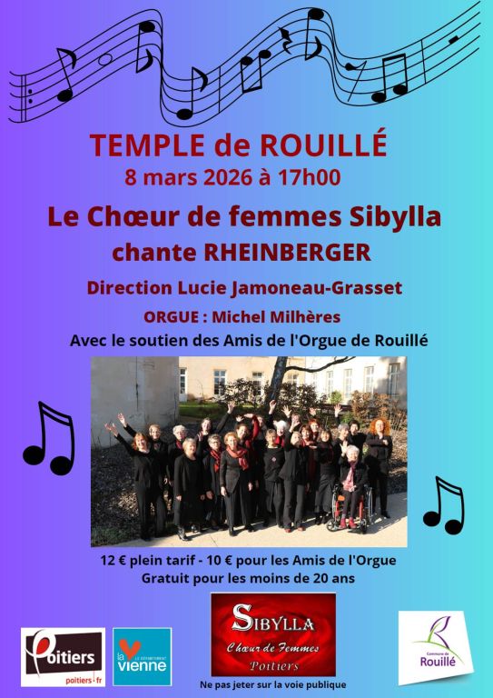 le Ch&oelig;ur de femmes Sibylla chante Rheinberger