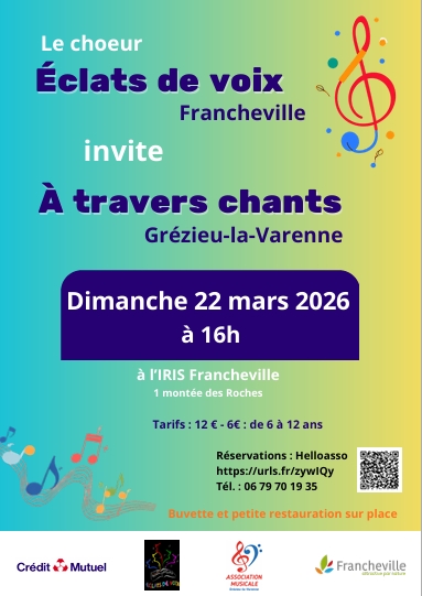 Co-plateau Eclats de Voix et A travers chants  ...