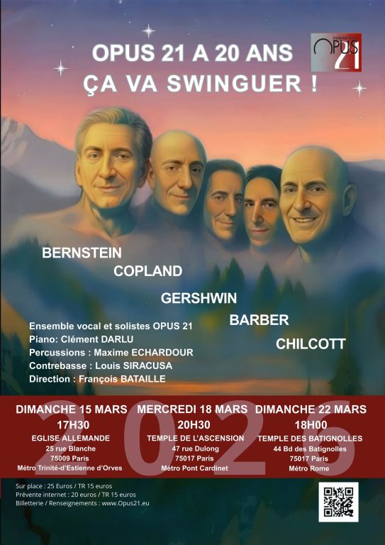 Opus21 f&ecirc;te ses 20 ans et &ccedil;a va swinguer !&nbsp;