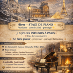 Accompagnement de piano du 6 au 9 Mars