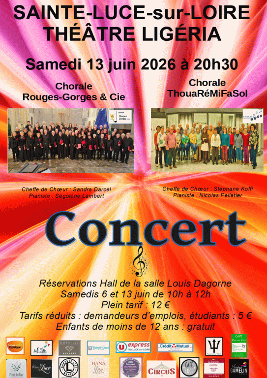 Concert annuel le 13 juin 2026