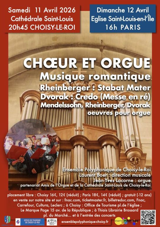 Choeur et Orgue Romantique : Rheinberger/Dvorak